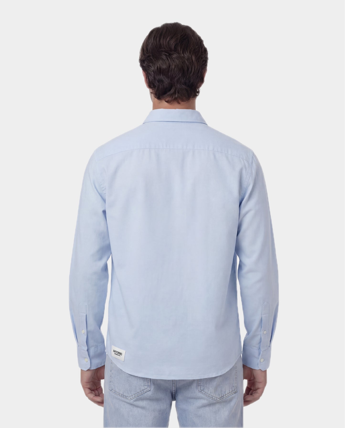 Light blue shirt