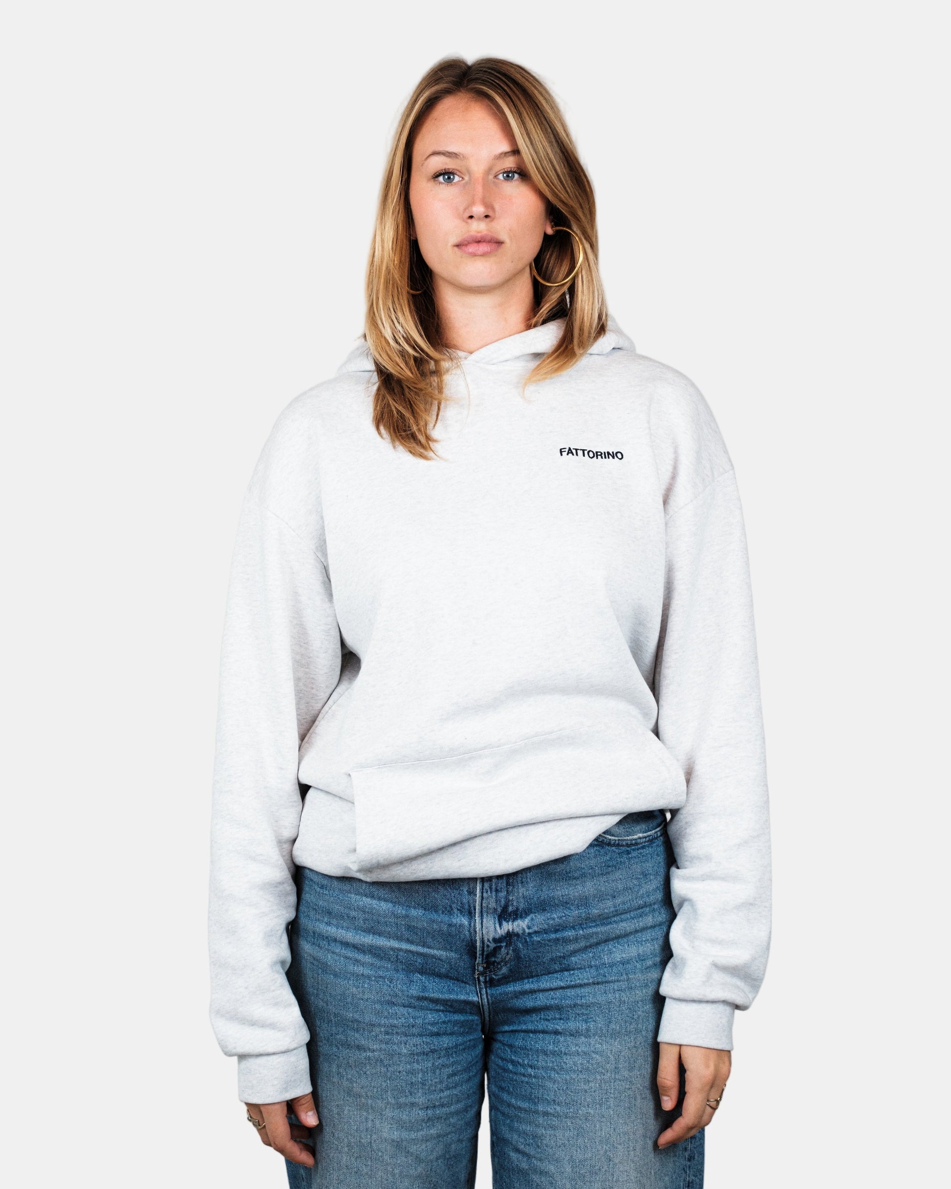 Fattorino Innamorato grey hoodie
