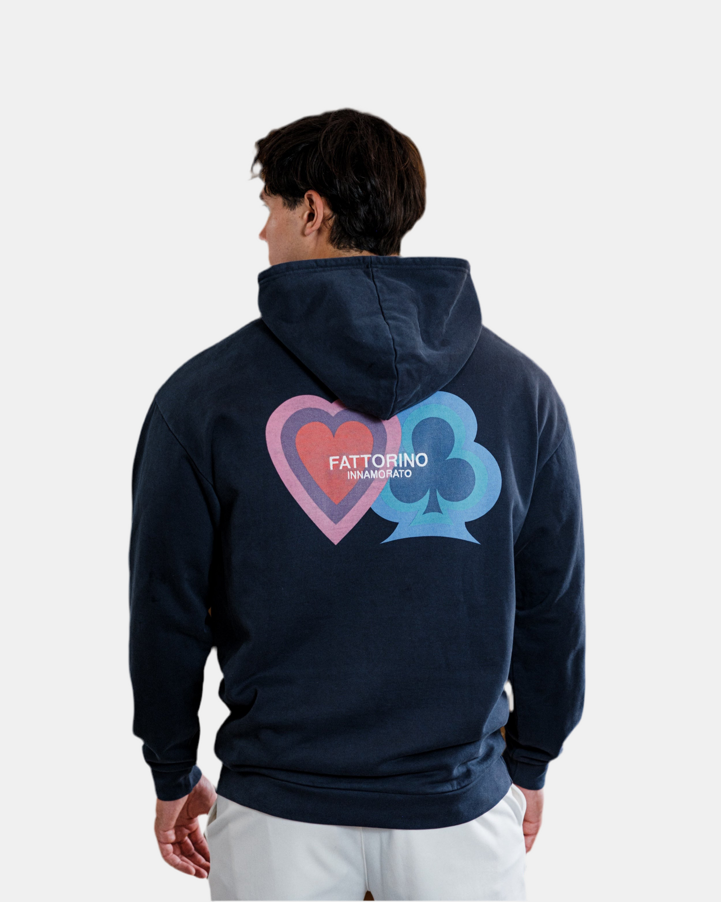 PLAY NAVY HOODIE - VINTAGE