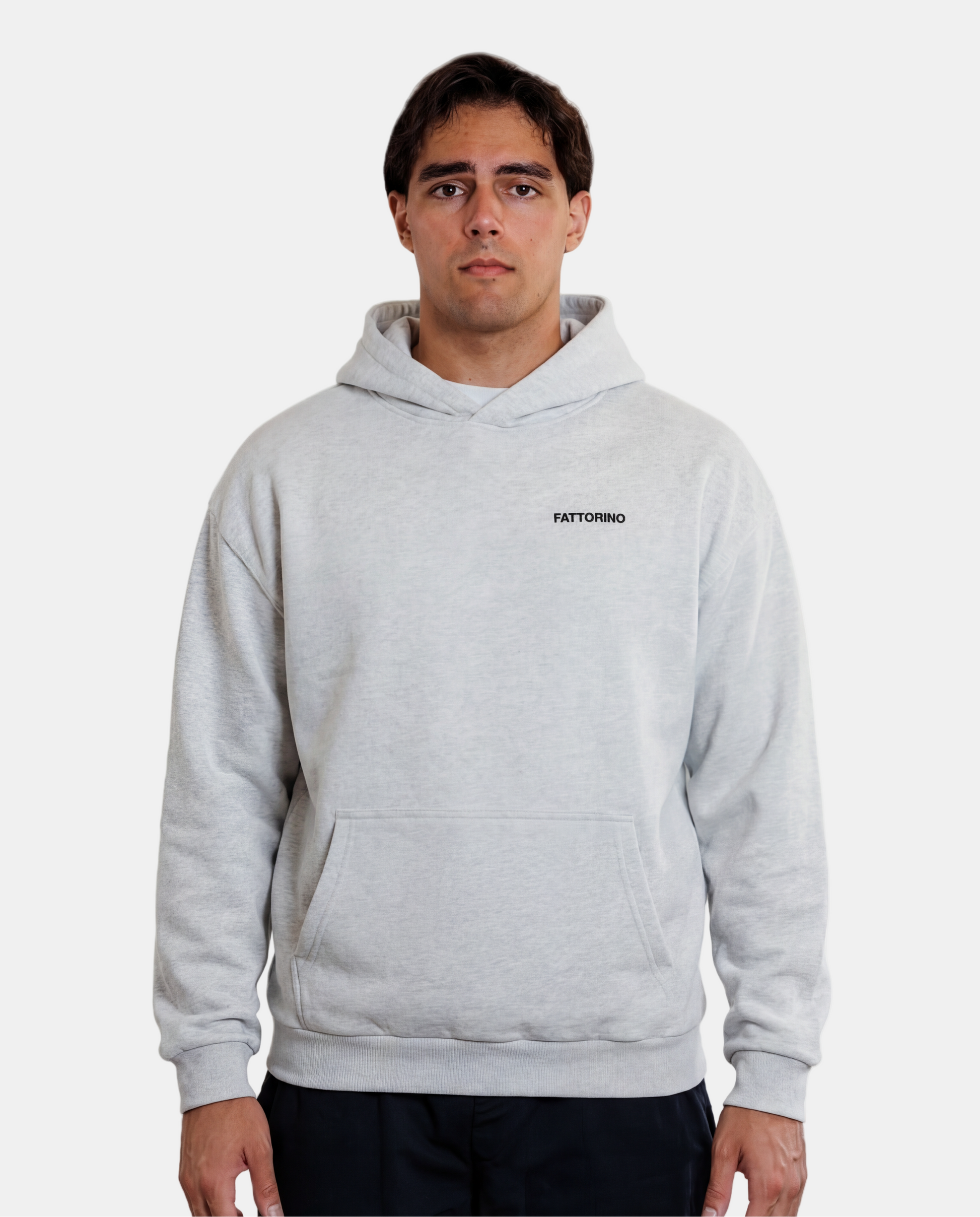 Fattorino grey hoodie