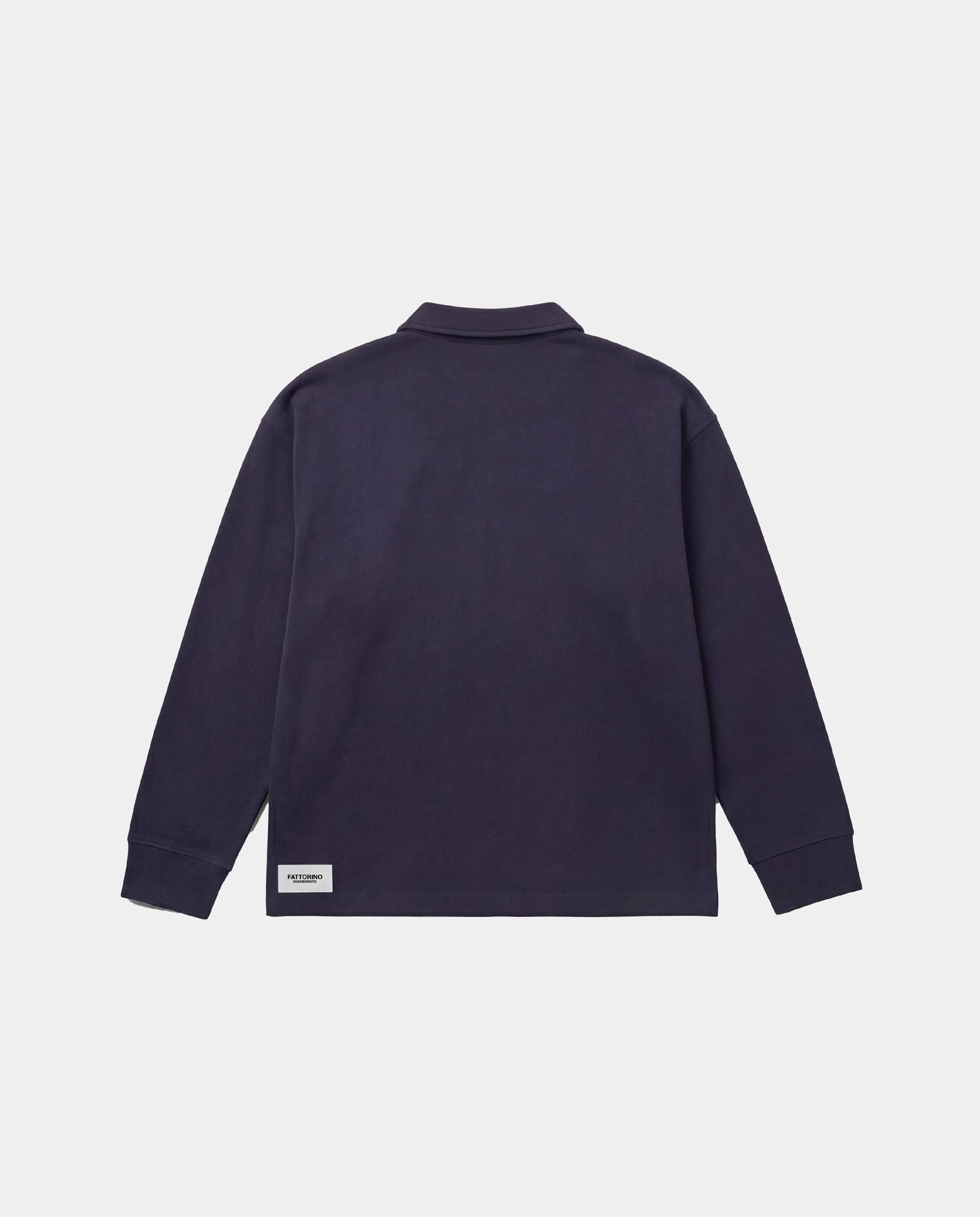 Navy Rugby Sweater – Fattorino Innamorato