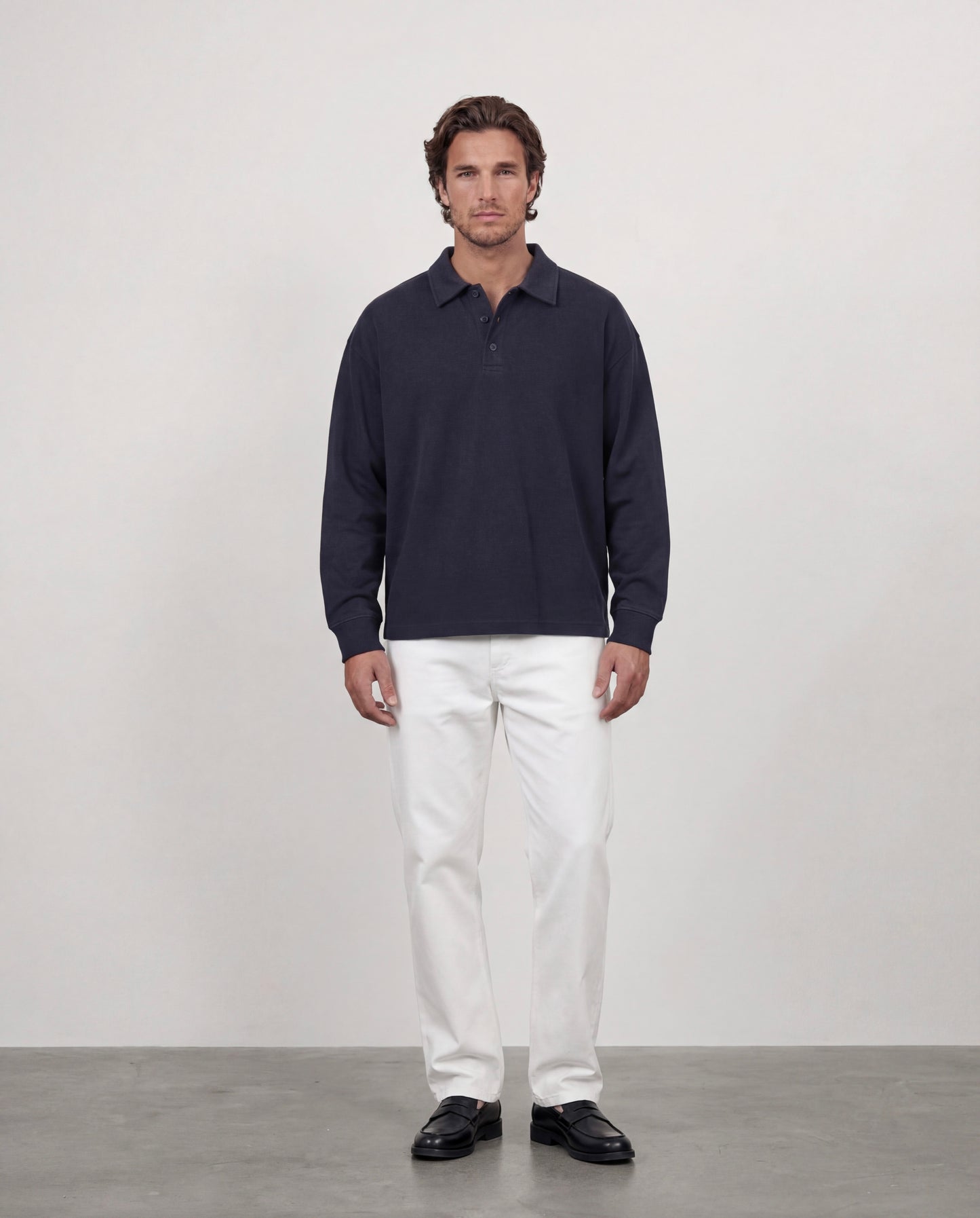 Navy Rugby Sweater