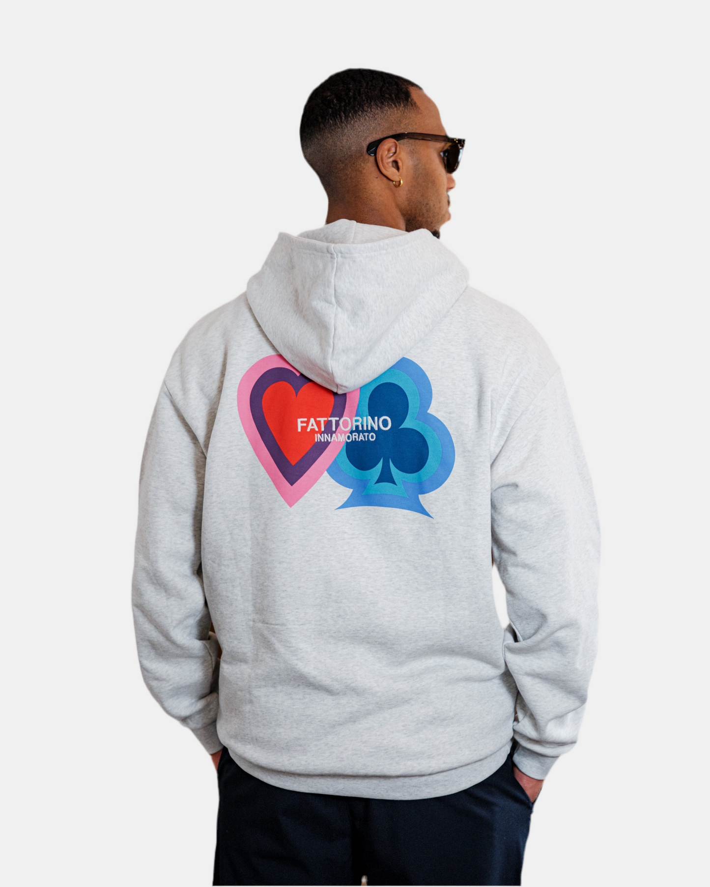 PLAY GREY HOODIE
