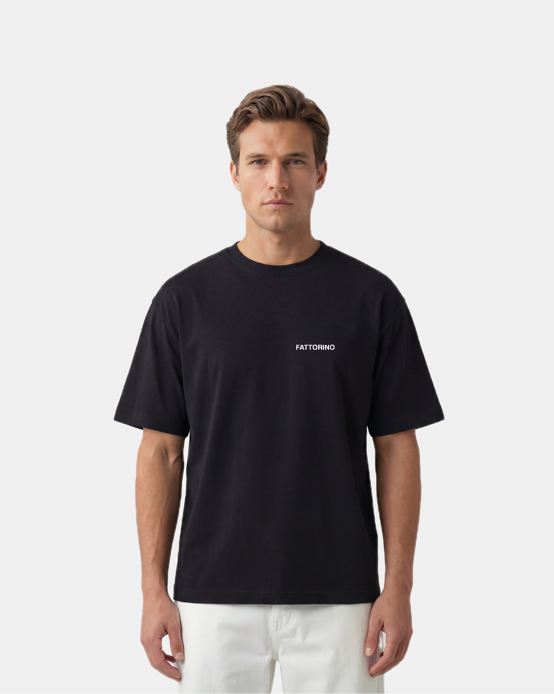 Fattorino Innamorato black tshirt 